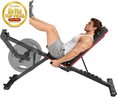 Leg extension machine with - leg,